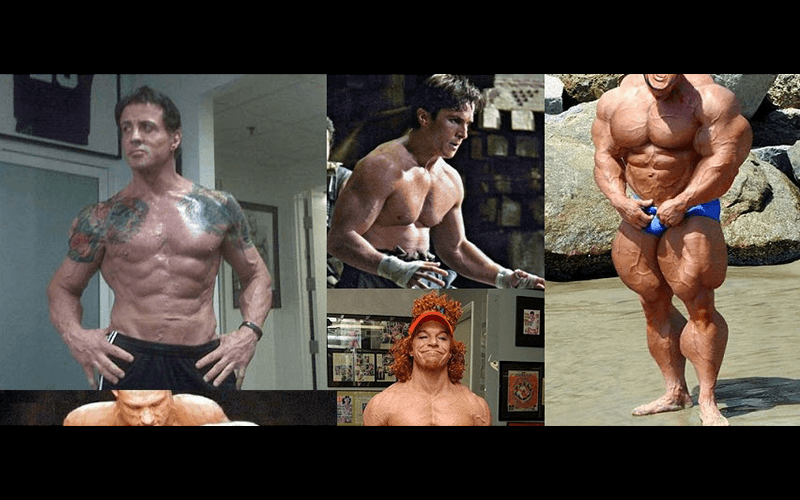 actors on steroids before and after