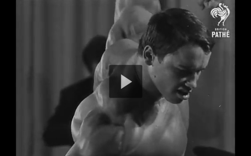 Arnold Schwarzenegger Wins Mr Universe In 1969 Hd Back When