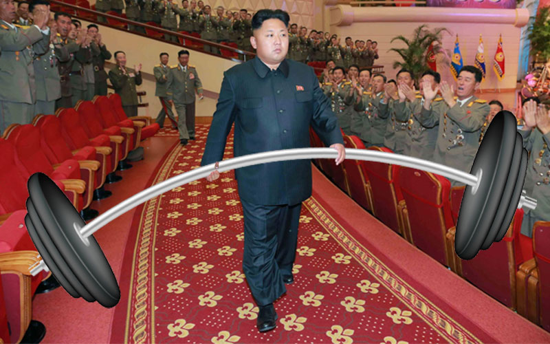 North Korean Breaks Clean And Jerk World Record Kim Jong Un Is Pleased 7503