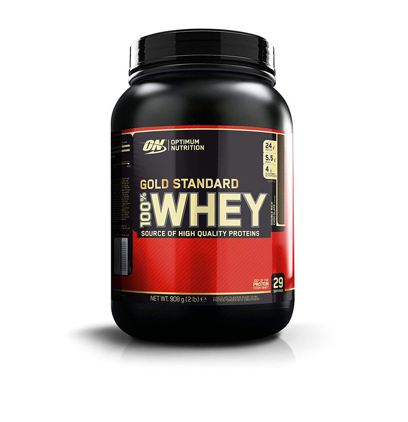 Tub of Gold Standard 100% Whey