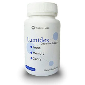 Bottle of Lumidex Nootropics