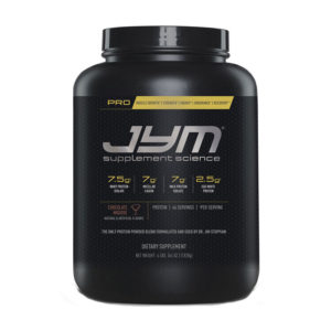 Tub of Pro JYM by JYM protein powder