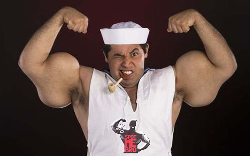 Why My Synthol Biceps Crush Your inferior Weakling Physique