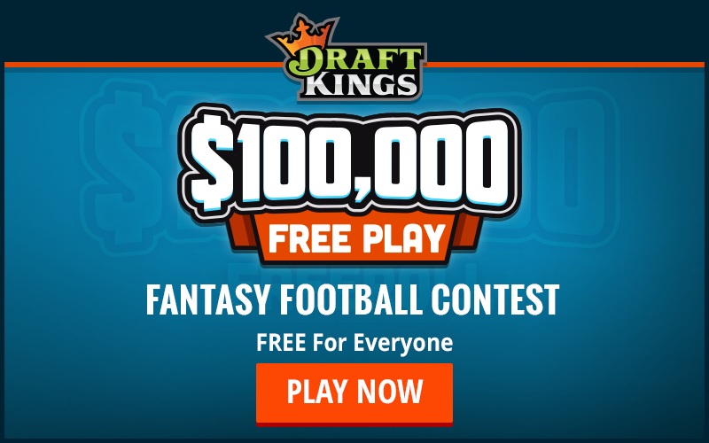 Play for FREE Week 1 Fantasy Football contest 100,000 in prizes
