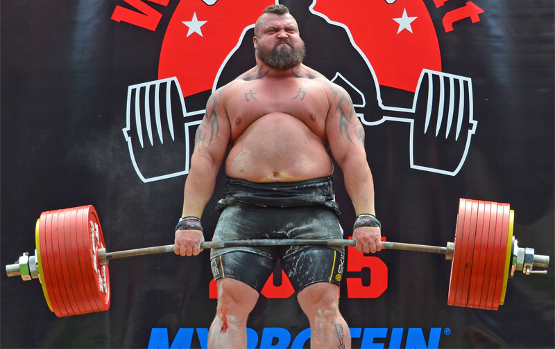 Eddie Hall Deadlifting