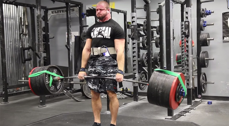 Pete Rubish Deadlifting