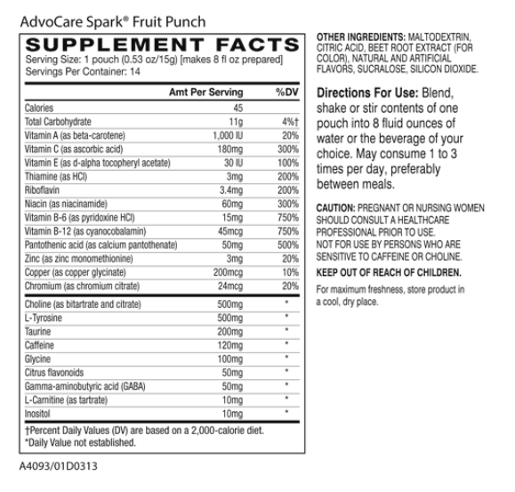 advocare-spark-nutrition-label-best-label-ideas-2019