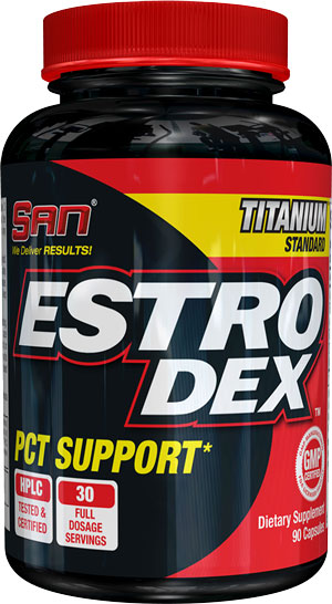 Bottle of Estrodex by S.A.N.