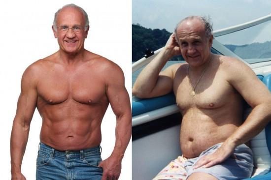 60-Year-Old Grandpa Undergoes Impressive Body Transformation in