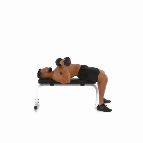 Dumbbell bench press