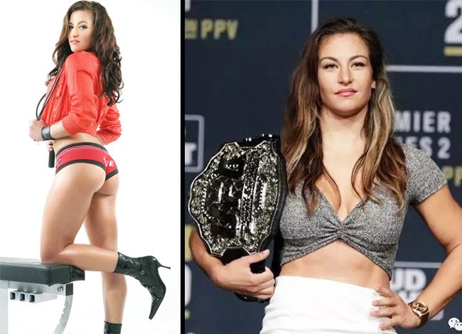 one of the hottest female ufc fighters miesha tate