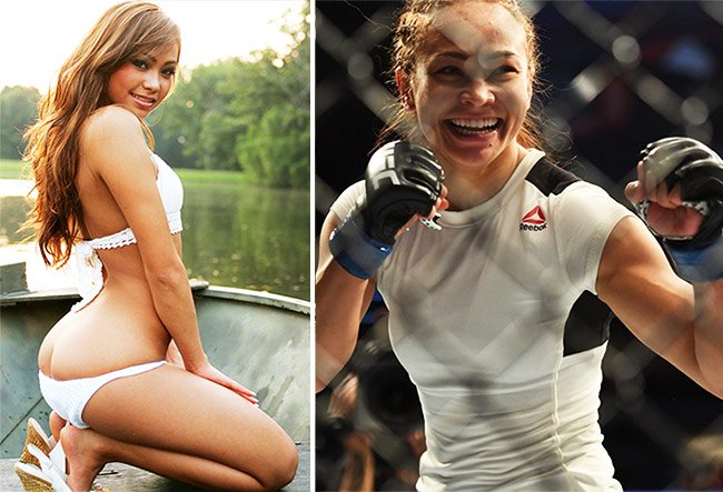 one of the hottest female ufc fighters michelle waterson