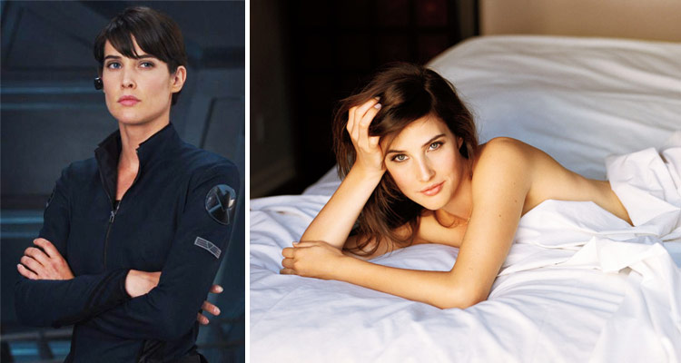 the hottest picture of cobie smulders in the marvel female film the avengers