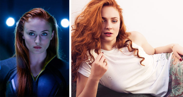 the hottest picture of sophie turner as jean grey in the xmen apocalypse film