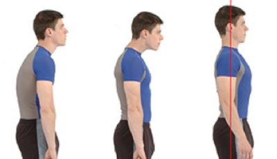 an image showing the posture of a slouch