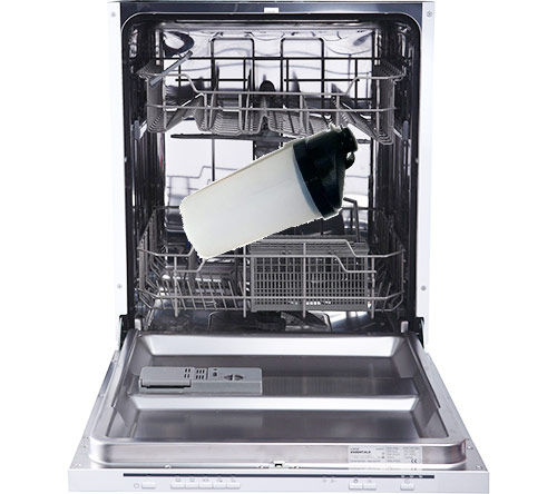 Protein shaker smells dishwasher