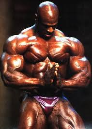 Praying bodybuilder