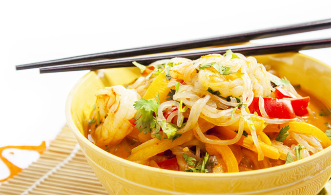 Best-Bodybuilding-Meals-Recipes-Shirataki-noodles-shrimp