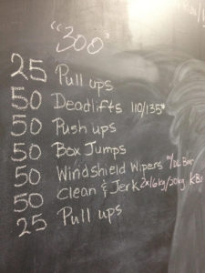 CrossFit 300 Workout