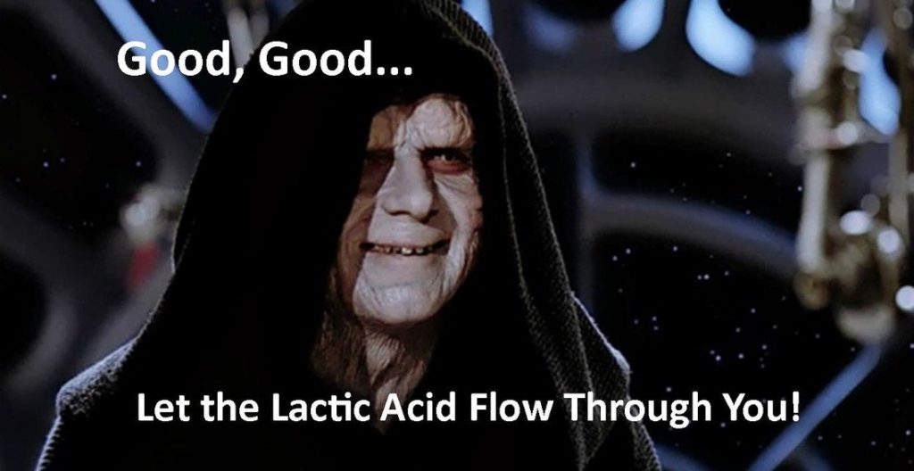 Lactic acid training drill science