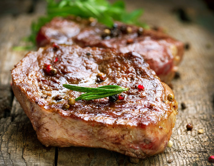 beef steak as a muscle building food for skinny ectomorph
