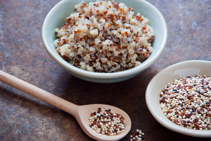 bowl of quinoa