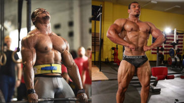 Larry Wheels bleeds from face during 765 lb deadlift AMRAP