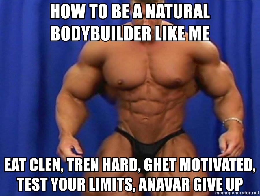 Tren hard bodybuilder