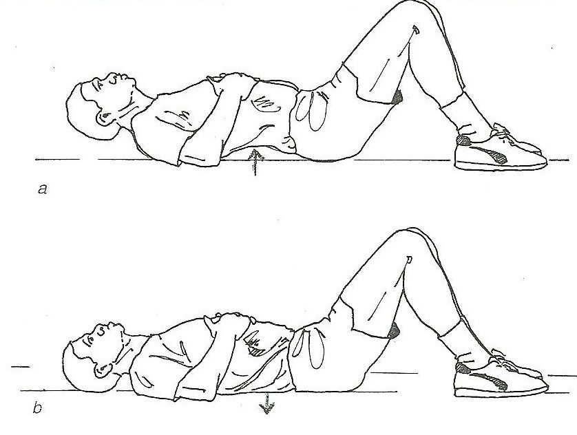 Posterior pelvic tilt