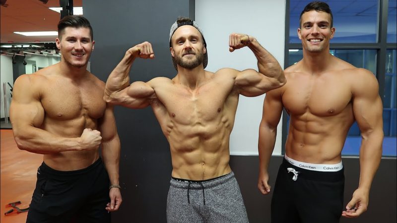 Vegan bodybuilders Nimai Delgado, Derek Simnett & Jon Venus