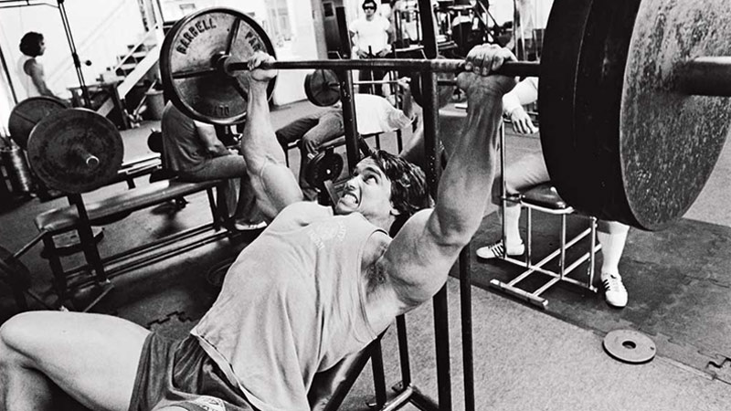 motivational photograph of Arnold Schwarzenegger
