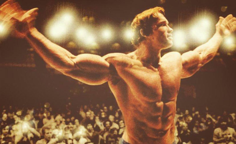 motivational picture of Arnold Schwarzenegger
