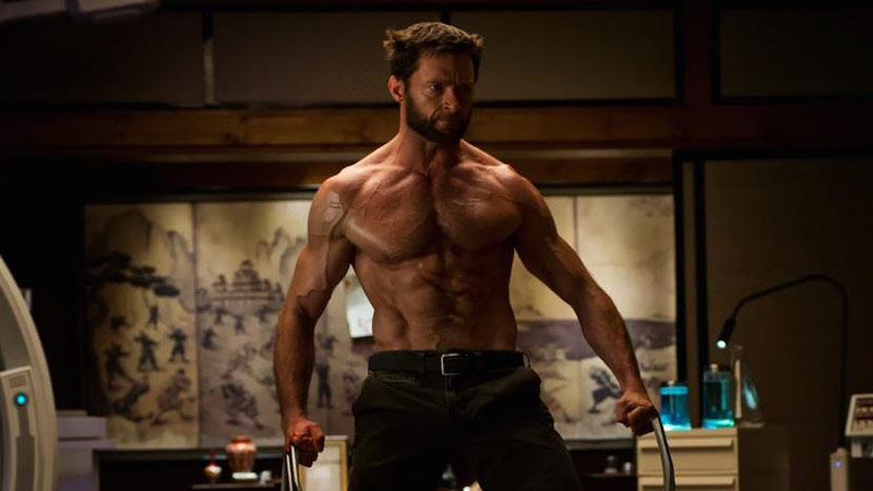 Hugh Jackman celebrity fitness transformation wolverine