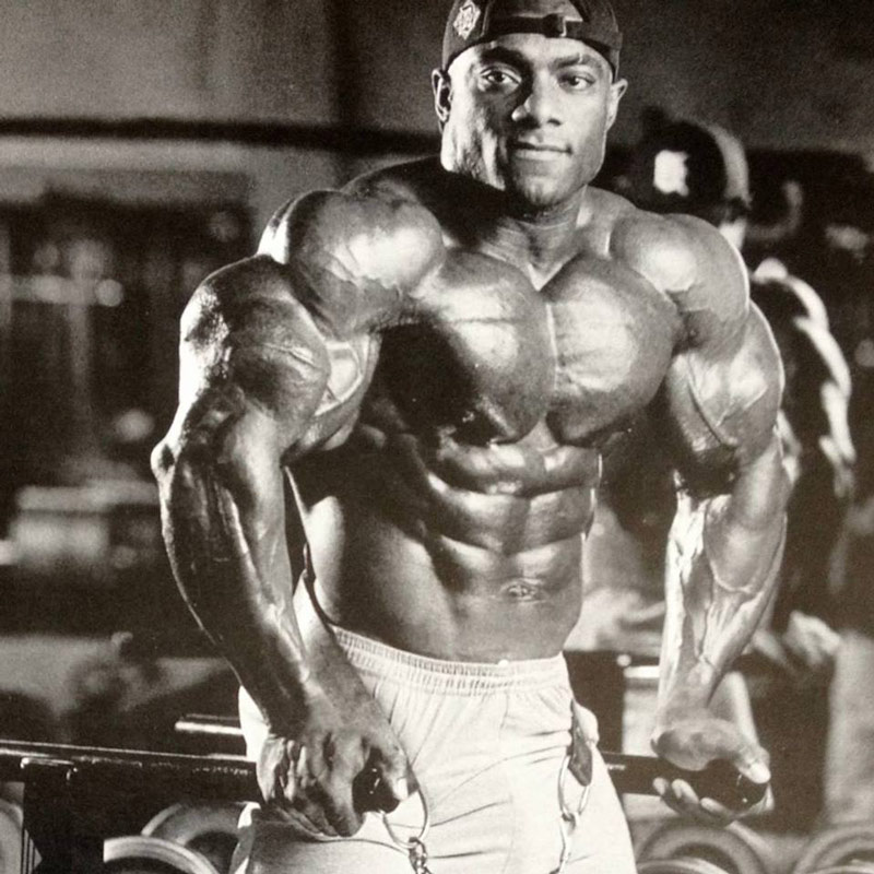 Photograph of motivational bodybuilder Ernie Taylor