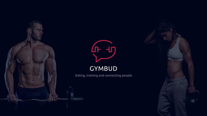 Gymbud dating app homepage