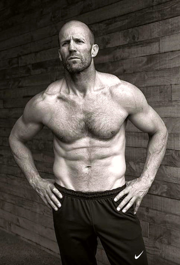 Ripped actor Jason Statham