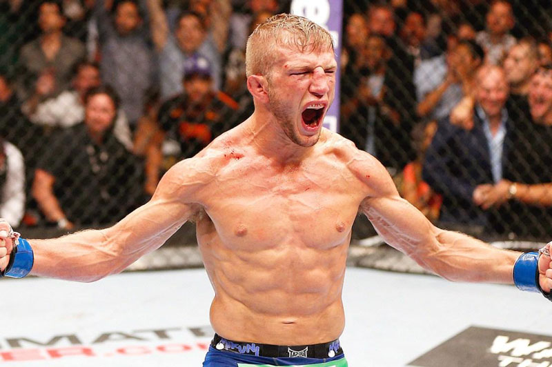 Ripped UFC fighter TJ Dillashaw