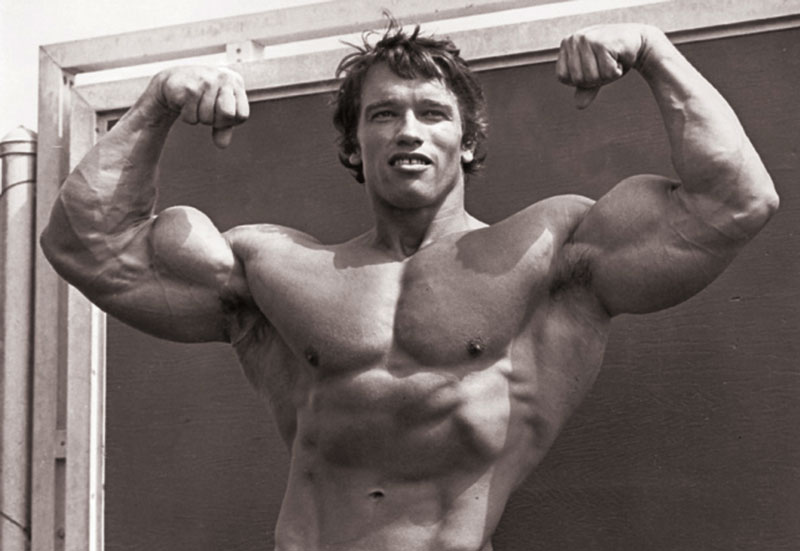 Legendary swole bodybuilder Arnold Schwarzenegger