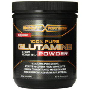 Tub of 100% Pure Glutamine by Body Fortress
