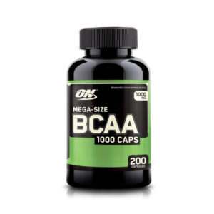 BCAA 1000 caps by Optimum Nutrition photograph