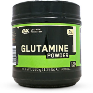 Tub of Glutamine Powder by Optimum Nutrition