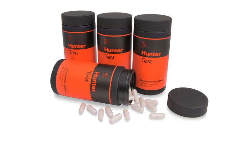 Bottle and capsules of Hunter Test