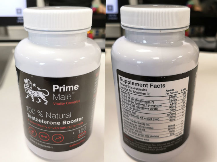 Prime Male Testosterone Booster Review •