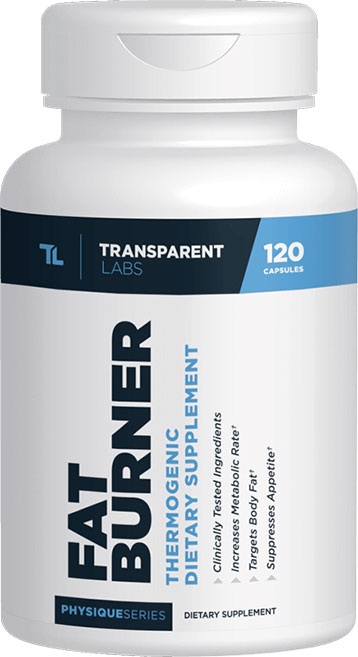 Bottle of Transparent Labs PerformanceSeries fat burner