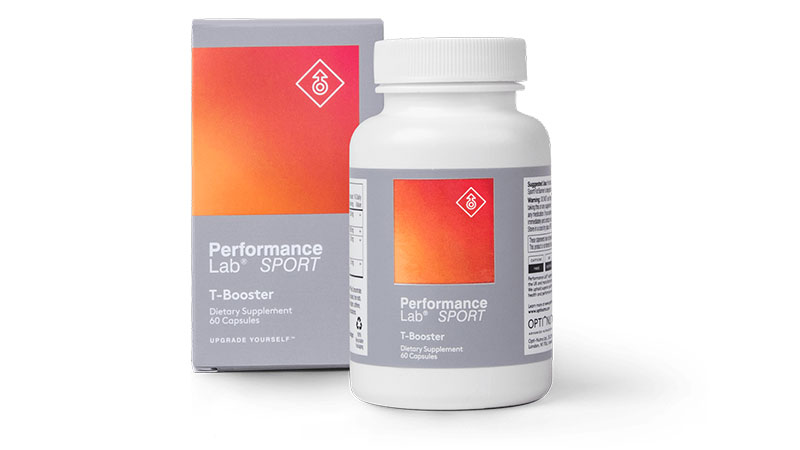 Performance Lab SPORT T-Booster bottle and box