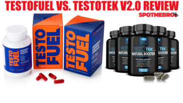 Cartons of TestoFuel vs bottles of TestoTEK v2.0