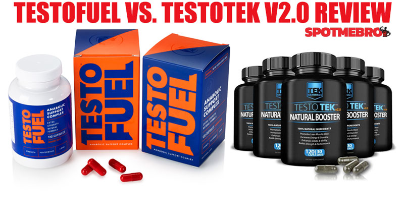 Cartons of TestoFuel vs bottles of TestoTEK v2.0