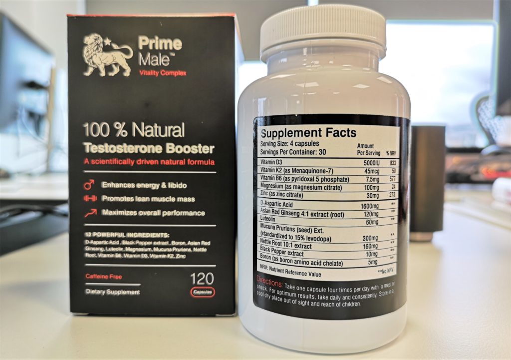 Prime Male Testosterone Booster Review • SpotMeBro.com